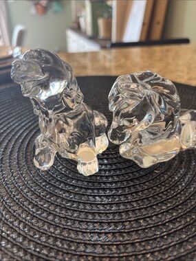 Vintage Princess House Crystal pets